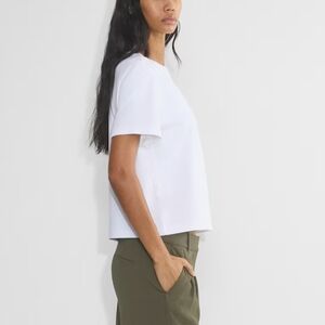 Aritzia 100% Cotton White T-Shirt
